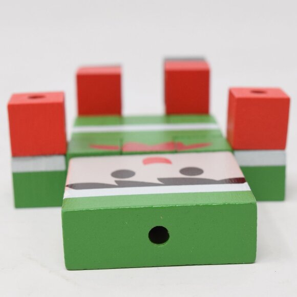 2020 Merkury Innovations Christmas Elf Wooden 3D Puzzle Holiday Secret Santa - Picture 14 of 16